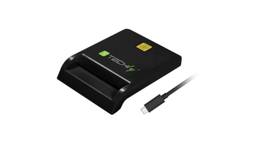 czytnik kart stykowych SMART CARD USB-C techly