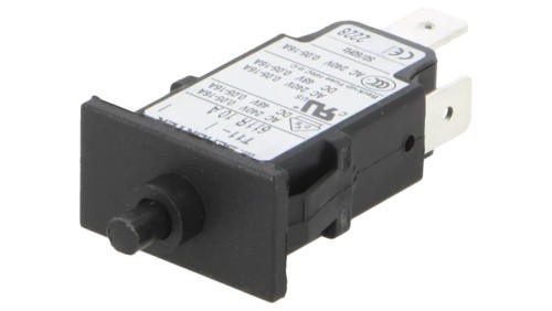 T11-611R-10A Wyłącznik nadprądowy Iznam: 10A Uznam: 240VAC 48VDC SPST Bieguny: 1