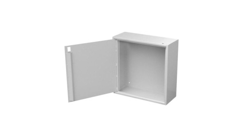 Szafka teletechniczna wzmocniona bez uchwytów Rack GM-40/40/18 kłódka z prętem