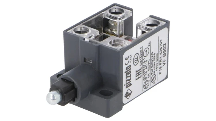 VFB502 Wyłącznik krańcowy metalowy trzpień NO + NC 10A max.400VAC