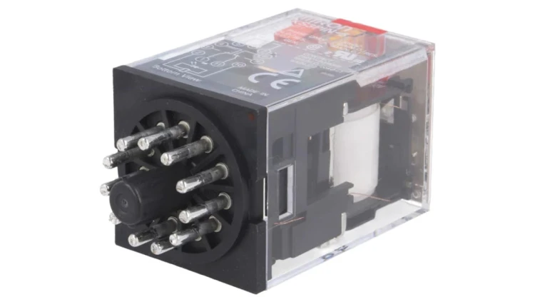 MKS3PIN-5-230AC Przekaźnik: elektromagnetyczny 3PDT Ucewki: 230VAC 10A/250VAC