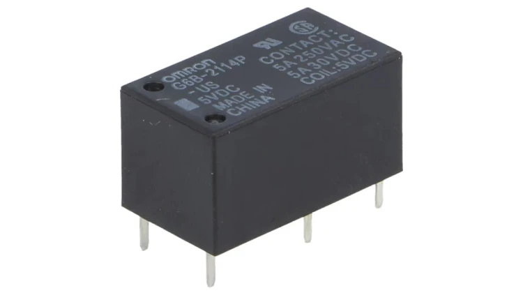 G6B-2114P-US-5DC Przekaźnik: elektromagnetyczny SPST-NO + SPST-NC Ucewki: 5VDC