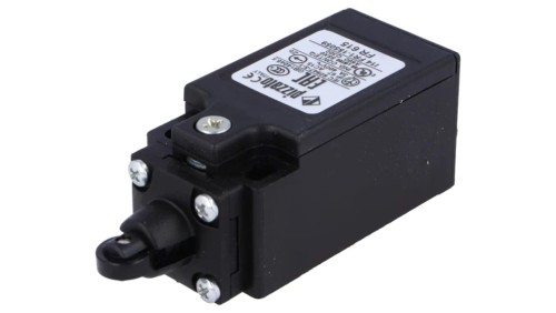 FR615 Wyłącznik krańcowy rolka polimerowa Ø11mm NO + NC 10A PG13,5