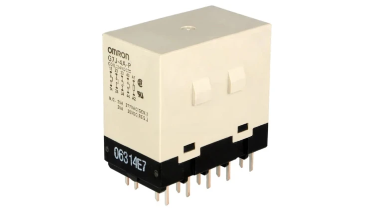 G7J-4A-P-24VDC Przekaźnik: elektromagnetyczny 4PST-NO Ucewki: 24VDC 25A G7J