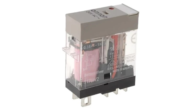 G2R-1-SNI-230AC Przekaźnik: elektromagnetyczny SPDT Ucewki: 230VAC 10A/250VAC