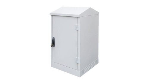 Szafa Rack stojąca zewnętrzna 19 18U 1138x610x610mm dwudostępowa IP54 IK10