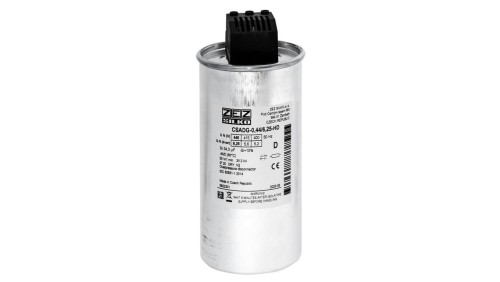 Kondensator 6,25kvar 440V Cn=3x34,25µF In=3x8,21A