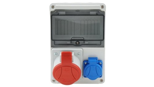 Rozdzielnica budowlana Mak 7M 32A/5P + Gs 230V 02.061