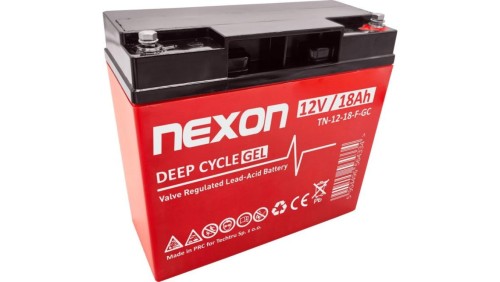 Akumulator żelowy bezobsługowy do UPS, sprzętu medycznego, fotowoltaiki Nexon 12V 100Ah