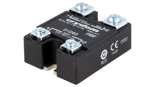 D1D60 Przekaźnik półprzewodnikowy Uster: 3,5...32VDC 60A 1...100VDC