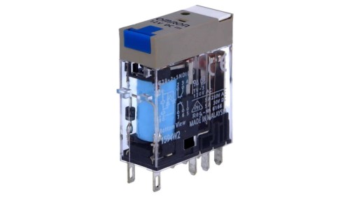 G2R-2-SNDI-12DC Przekaźnik: elektromagnetyczny DPDT Ucewki: 12VDC 5A/250VAC