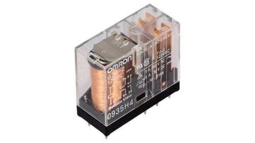 G2R-2-12DC Przekaźnik: elektromagnetyczny DPDT Ucewki: 12VDC 5A/250VAC