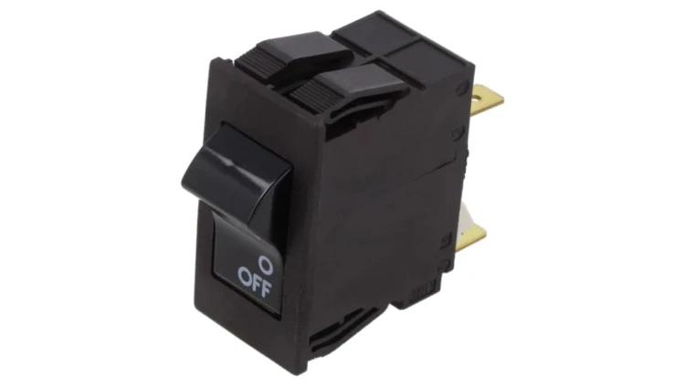 TA45-ABDBS150C0 Wyłącznik nadprądowy Iznam: 15A Uznam: 240VAC 60VDC SNAP-IN MCB
