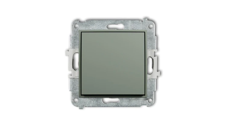 MINI Mechanizm łącznika zwiernego, jednobiegunowego (jeden klawisz bez piktogramu) szałwiowy 61MWP-4.1