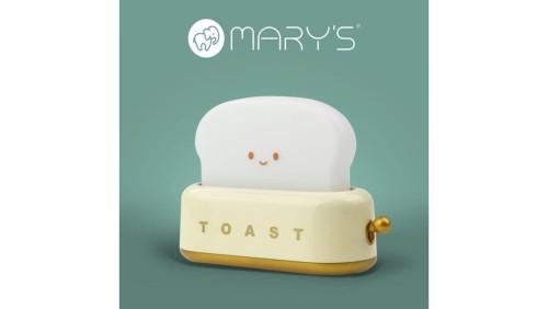 MARYS LAMPKA NOCNA LED TOSTER ŻÓŁTY