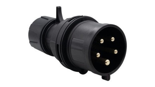 Wtyczka siłowa 32A 5p 380V-415V /FE/ IP44 czarna