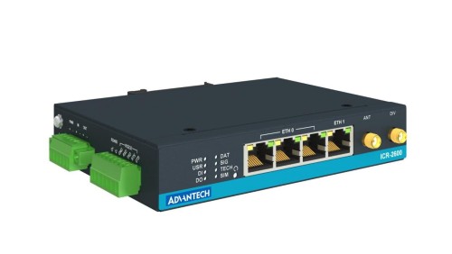 Router komórkowy LTE, 2xSIM, 4xETH, RS-232, RS-485 ICR-2631