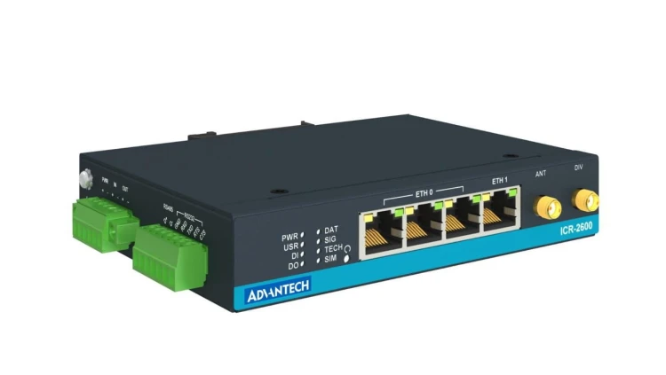 Router komórkowy LTE, 2xSIM, 4xETH, RS-232, RS-485 ICR-2631