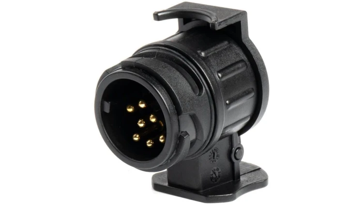 Adapter przyczepowy 12V Przejściówka 13-pin (wtyk) / 7-pin (gniazdo)