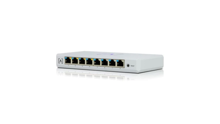 ALTA LABS S8-POE 8 PORT GIGABIT SWITCH, 4X POE+ PORTS, 60W, BLUETOOTH