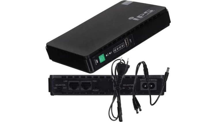 UPS ZASILACZ AWARYJNY IPS RouterUPS-15-PoE 15W 8800mAh