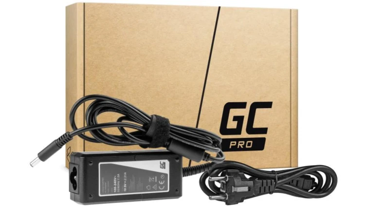 ZASILACZ ŁADOWARKA DO LAPTOPA DELL Green Cell PRO AD57AP 19,5V 2,31A 45W 4,5mm/3,0mm