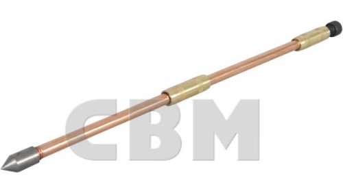Uziom z gwintem pomiedziowany / miedziowany St/Cu złączkowy 0,250mm Cu 5/8x1,5m C1000112