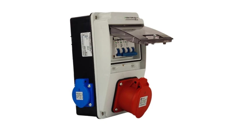 Rozdzielnica Elektryczna 12 modułowa 4x230V 4xRCBO Doktorvolt 2144
