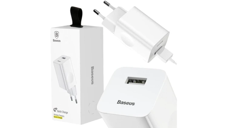 ŁADOWARKA SIECIOWA Baseus Quick Charger CCALL-BX02 24W 1x USB-A QC 3.0