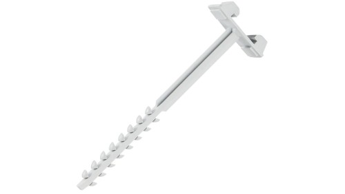 Kołek systemowy CMS 80mm do uchwytu kablowego CMS 15/30 bezhalogenowy szary F-TRONIC 100szt