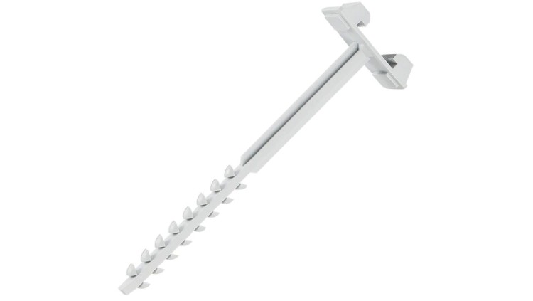 Kołek systemowy CMS 80mm do uchwytu kablowego CMS 15/30 bezhalogenowy szary F-TRONIC 100szt