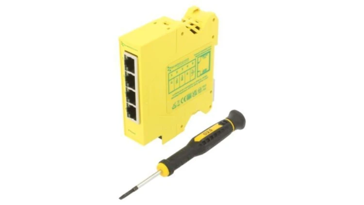 SW-514 Switch Ethernet, (niezarządzalny), liczba portów: 4, 5÷30V DC, RJ45