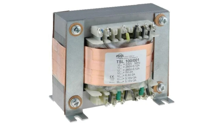 TSL100/001 Transformator: sieciowy, 230VAC, 260V, 260V, 3,15V, 3,15V, 5V, 6,3V