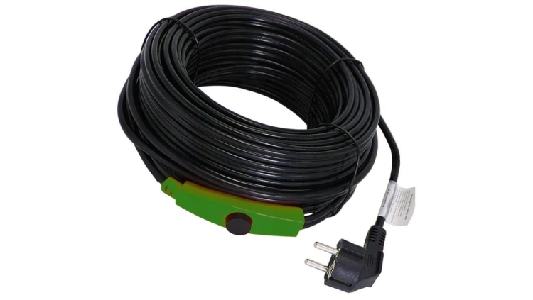 KABEL GRZEWCZY z TERMOSTATEM 230V 16W 1M