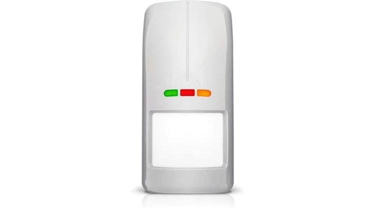 SATEL BE WAVE Bezprzewodowa zewnętrzna dualna czujka ruchu z czujnikiem zmierzchu - szara Outdoor Mot