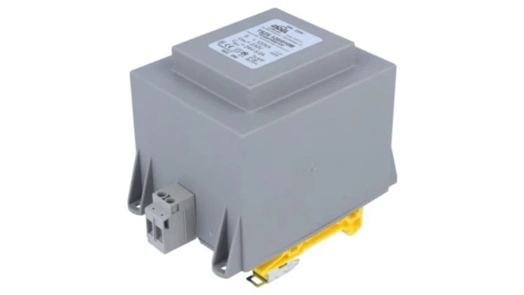 TSZS120/24V Transformator: zalewany, 120VA, 230VAC, 24V, 5A, na szynę DIN, IP00