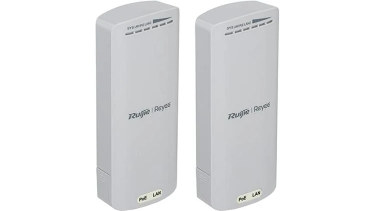 Bezprzewodowy most Wi-Fi RG-EST100-E 8dBi 2,4GHz max. 300Mb/s 500m 2szt/kpl.