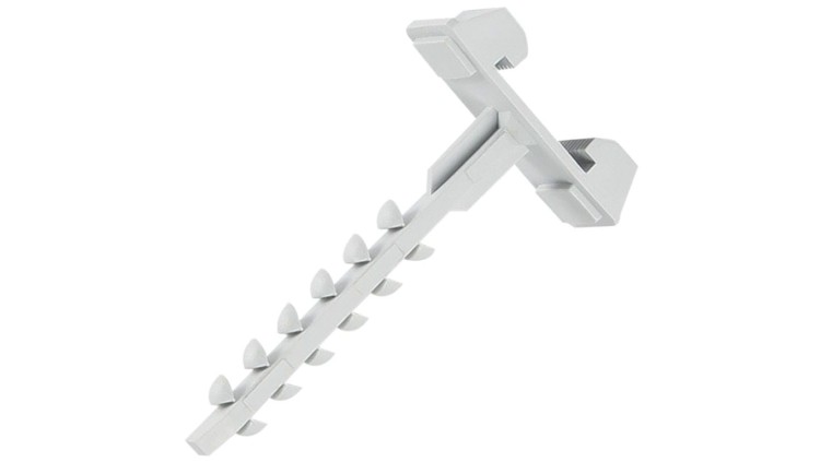 Kołek systemowy CMS 42mm do uchwytu kablowego CMS 15/30 bezhalogenowy szary F-TRONIC 100szt