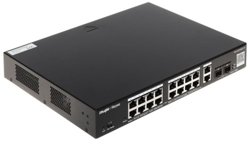 Switch PoE Rack 19” RG-ES220GS-P 18xGE 16xGigabit PoE 2xSFP