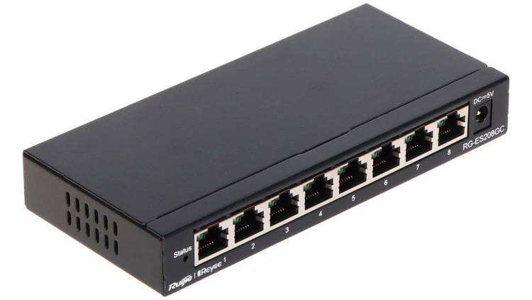 Switch Ruijie/Reyee RG-ES208GC 8xGE Gigabit Ethernet