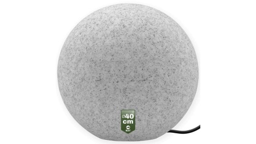 KAMIENNA KULA Ogrodowa Zewnętrzna LED LUMIKULA 40cm E27 IP65 LUMILED