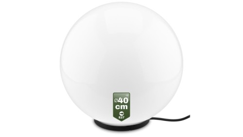 Oprawa Ogrodowa Zewnętrzna KULA LED 40CM E27 IP65 LUMIKULA2 LUMILED