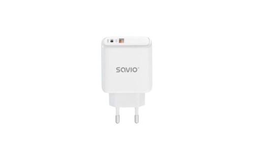 SAVIO ŁADOWARKA SIECIOWA 30W QUICK CHARGE, POWER DELIVERY 3.0 LA-06