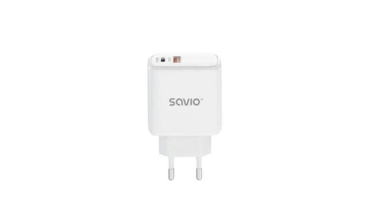 SAVIO ŁADOWARKA SIECIOWA 30W QUICK CHARGE, POWER DELIVERY 3.0 LA-06