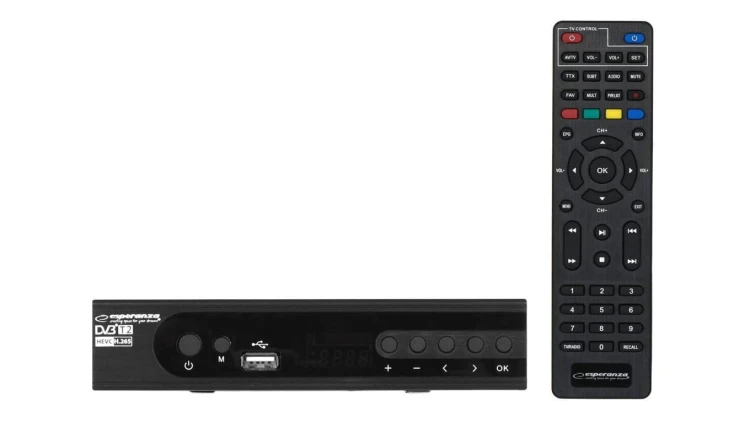 ESPERANZA TUNER DVB-T2 H.265/HEVC EV106P