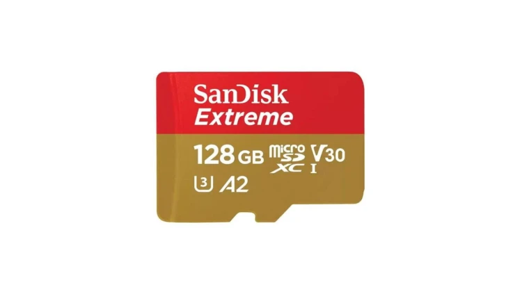 SANDISK EXTREME microSDXC 128 GB 190/90 MB/s A2