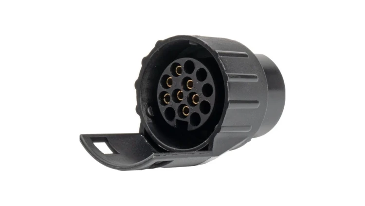 Adapter przyczepowy 12V Przejściówka 7-pin (wtyk) / 13-pin (gniazdo)