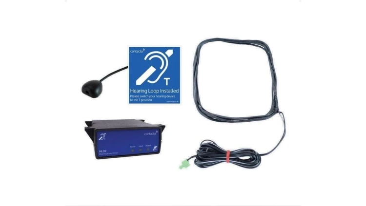 Zestaw pętli indukcyjnej do montażu pod blatem z mikrofonem typu mouse, IL-K200-00-00