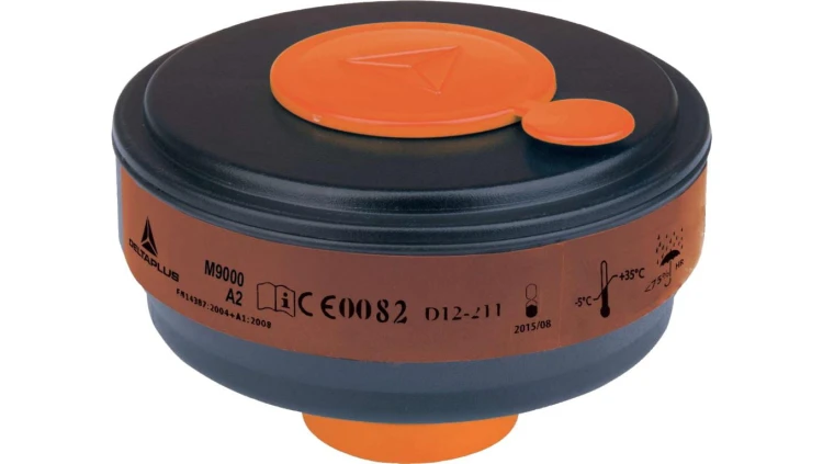 Filtry A2 do masek pełnotwarzowych M9200 I M9300, kolor Czarny, M9001EA2 /4szt./