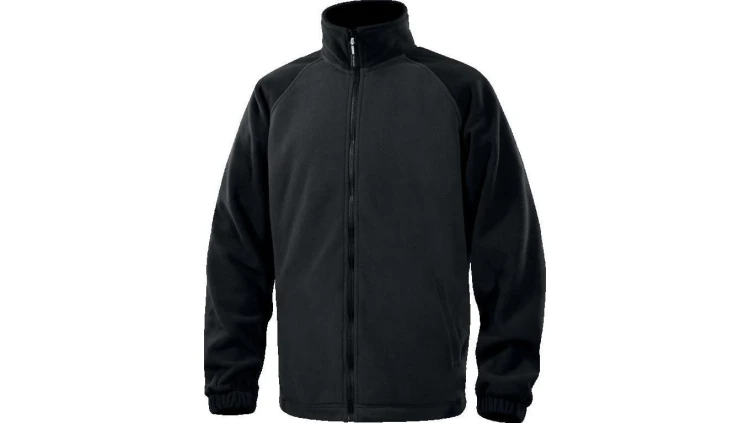 Bluza z polaru, poliestru, kolor Szaro-Czarny, rozmiar: L, VERN2GRGT